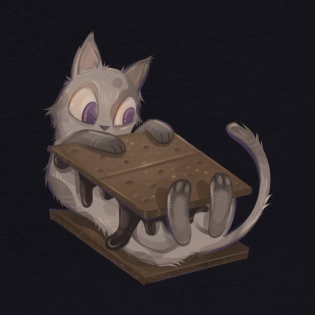 S'mores Cat by Claire Lin